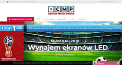 Desktop Screenshot of centralmedia.pl